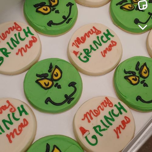 Grinch and/or Grinchmas Cookies