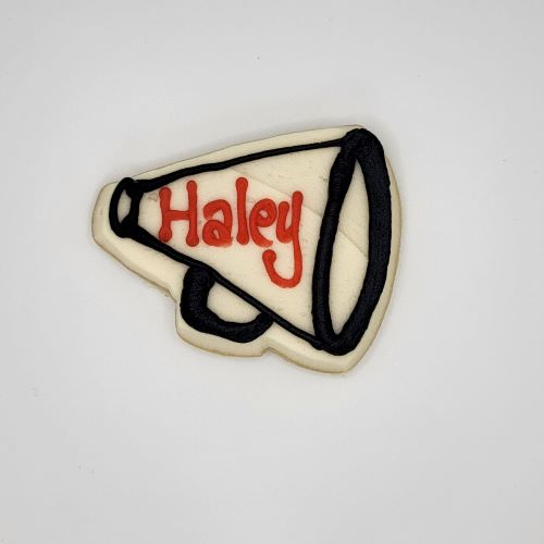 Megaphone Cookie--Individual Customization