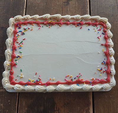 Chevron Stripe Sprinkle Cake Tutorial | Gratitude Baker | Gratitudebaker