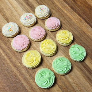 Pastel Mini Sugar Cookies